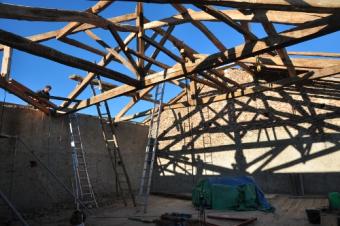 Restauration d'une charpente du XIXe - Particuliers