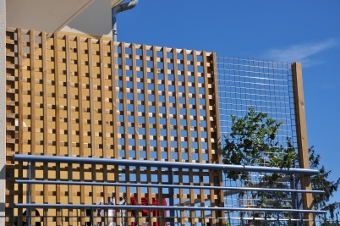 Trellis pare-vue (détail) - Promoteur